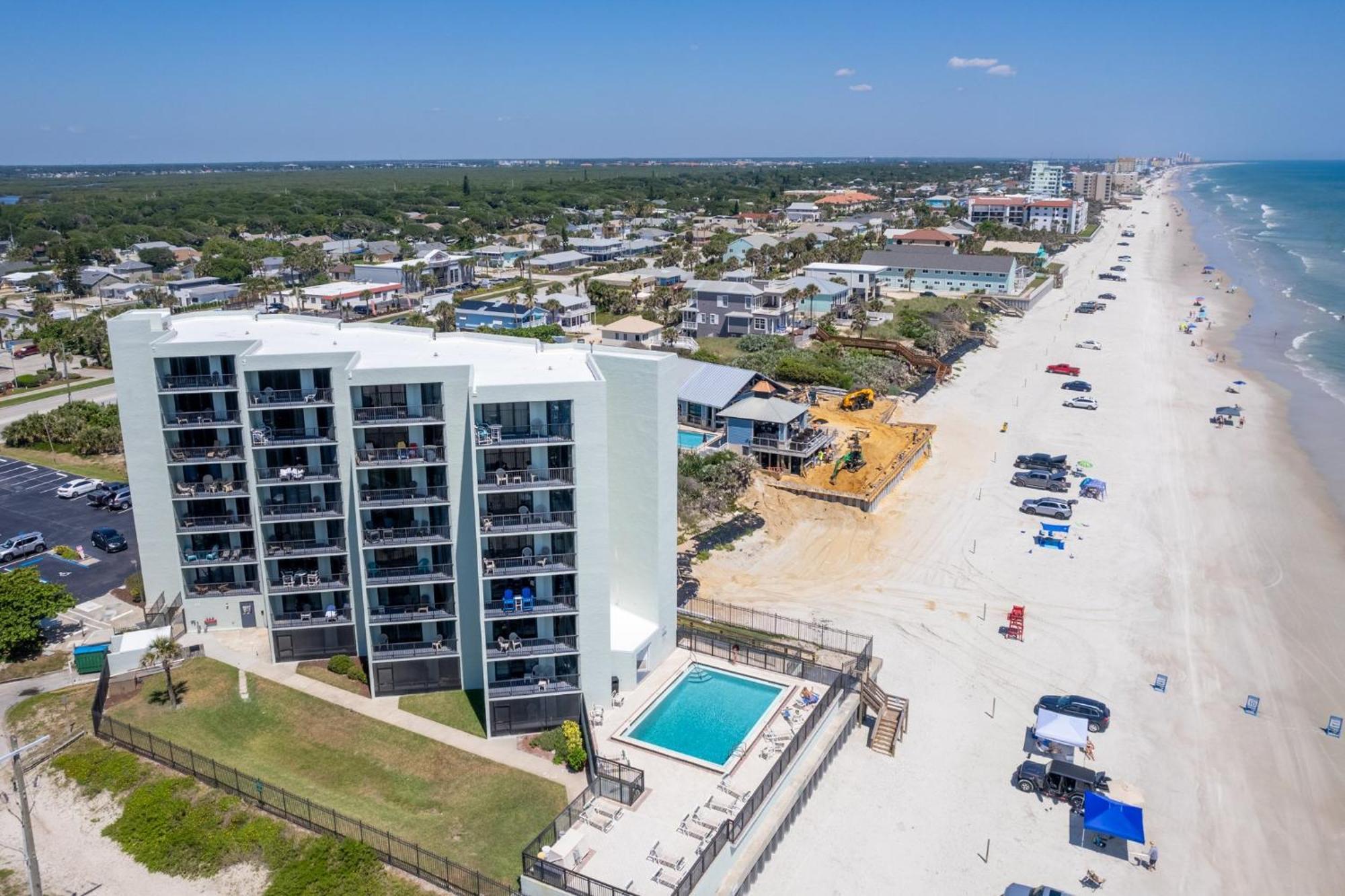 Ocean View With A Beachfront Pool At Ocean Trillium Condo ~ 702 Нью-Смірна-Біч Екстер'єр фото